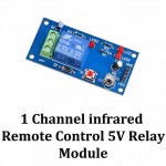 1 Channel Infrared Remote Control 5V Relay Module Learning IR Switch Module