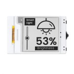 Elecrow CrowPanel ESP32 1.54inch E-paper HMI Display with 152×152 Resolution, Black/White, SPI Interface (DIE09154S)