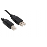 USB A TO USB B MALE CABLE 1METER