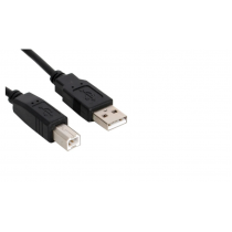 USB A TO USB B MALE CABLE 1METER