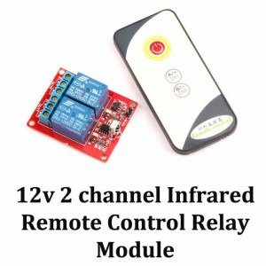 12V 2 Channel Infrared Remote Control Relay Module 12V 2 Channel Infrared Remote Control Relay Module