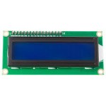 16X2 Character I2C LCD Module With Blue Light(1602A)