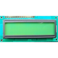 JHD161 16X1 Green LCD Display