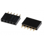 1x5 2.54mm Female Precut Header Connector