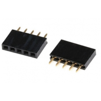 1x5 2.54mm Female Precut Header Connector 1x5 2.54mm Female Precut Header Connector