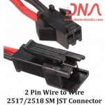 2 Pin Wire to Wire SM Connector (2517/2518)