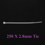 Cable Tie 250 X 2.8 mm (Pack of 100)