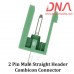 2 Pin Male Straight Header 5.08 mm pitch (Combicon Connector)