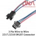 3 Pin Wire to Wire SM Connector (2517/2518)