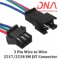 3 Pin Wire to Wire SM Connector (2517/2518) 3 Pin Wire to Wire SM Connector (2517/2518)