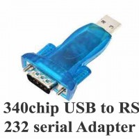 340 Chip USB To RS232 Serial Adapter 340 Chip USB To RS232 Serial Adapter