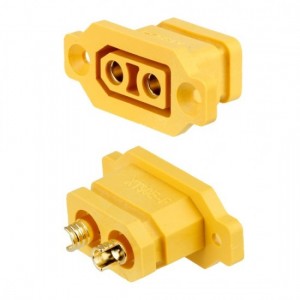 AMASS XT90E-2PIN DC Supply Female Connector AMASS XT90E-2PIN DC Supply Female Connector