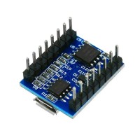 JQ6500 Voice Module MP3 Module MCU Serial Port Control Broadcast one-on-one 5 Way Control Music 16Mbit IC JQ6500 Voice Module MP3 Module MCU Serial Port Control Broadcast one-on-one 5 Way Control Music 16Mbit IC