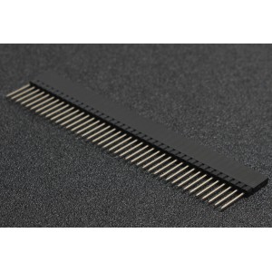 1x40 2.54 mm Berg Strip - Stackable Female Header 40 Pin 1x40 2.54 mm Berg Strip - Stackable Female Header 40 Pin
