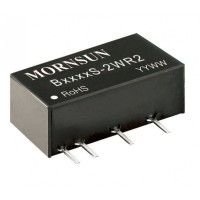 B2412S-2WR2 Mornsun 24V to 12V DC-DC Converter 2W Power Supply Module - Miniature SIP Package B2412S-2WR2 Mornsun 24V to 12V DC-DC Converter 2W Power Supply Module - Miniature SIP Package