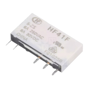 Hongfa HF41F/5-ZS 5 Volt Relay Hongfa HF41F/5-ZS 5 Volt Relay