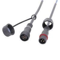 3 pin cable Waterproof pair male / female 3 pin cable Waterproof pair male / female