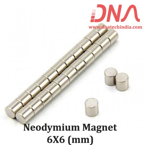 Neodymium Magnet 6mm x 6mm