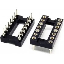 14 PIN NARROW SIL ROUND PIN IC BASE SOCKET 14 PIN NARROW SIL ROUND PIN IC BASE SOCKET