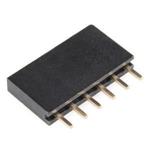 1x6 2.54mm female precut header pin 1x6 2.54mm female precut header pin