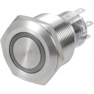 SS Switch IP67 16mm Latching (Flat Head) 3 Pin SS Switch IP67 16mm Latching (Flat Head) 3 Pin