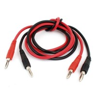 4MM PATCH CORD RED and BLACK 4MM PATCH CORD RED and BLACK