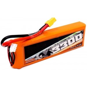Orange 11.1V 3300mAh 35C 3S Lithium Polymer Battery Pack Orange 11.1V 3300mAh 35C 3S Lithium Polymer Battery Pack