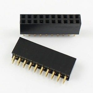1x10 2.54mm female precut header 1x10 2.54mm female precut header