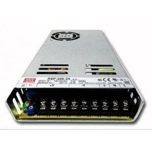 Mean Well RSP-320-24 24 V, 13.4 A Enclosed AC/DC Power Supply