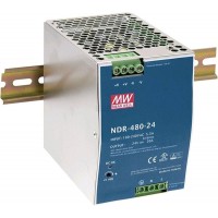 MEANWELL NDR-480-24 480W DIN-rail mountable AC-DC SMPS MEANWELL NDR-480-24 480W DIN-rail mountable AC-DC SMPS