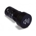 Continuous Buzzer 24v Panel Mount