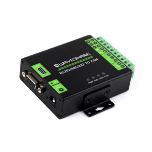 Waveshare RS232/485/422 To CAN Industrial Isolated Converter Waveshare RS232/485/422 To CAN Industrial Isolated Converter