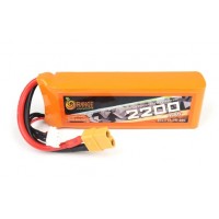 Orange 2200mAh 3S 30C/60C Lithium polymer battery Pack (LiPo) Orange 2200mAh 3S 30C/60C Lithium polymer battery Pack (LiPo)