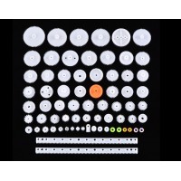 75pcs. Gears Assorted Kit for DIY Robotics and Household Repair 75pcs. Gears Assorted Kit for DIY Robotics and Household Repair
