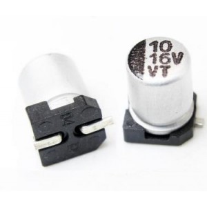 10uf 16VOLT SMD ELECTROLYTIC CAPACITOR(MAKE:HYNCDZ)