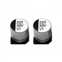 220uf 50 VOLT SMD ELECTROLYTIC CAPACITOR (MAKE:HYNCDZ) 220uf 50 VOLT SMD ELECTROLYTIC CAPACITOR (MAKE:HYNCDZ)