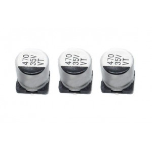 470uf 35 VOLT SMD ELECTROLYTIC CAPACITOR (MAKE:HYNCDZ)