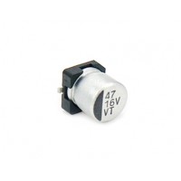 47uf 16 VOLT SMD ELECTROLYTIC CAPACITOR (MAKE:HYNCDZ)