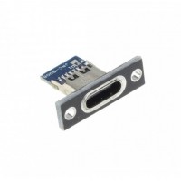 USB 3.1 Type-C 4 Pin Female Connector With Data And Charging Port – Panel Mount