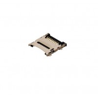 8 Pin Flap Type Micro Sim Card Connector