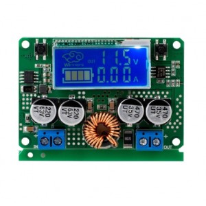 7A DC 60V Adjustable Step-Down Regulator NC Power Supply Module Current Voltage Meter LCD Display(With Case) 7A DC 60V Adjustable Step-Down Regulator NC Power Supply Module Current Voltage Meter LCD Display(With Case)