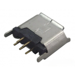 Micro USB Type B Connector, USB 2.0, Receptacle, 5 Ways, Through Hole Mount, Vertical