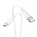 White Type C cable – 1m for Arduino Nano V3.0