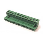 12 PIN 5.08MM PITCH RIGHT ANGLE FEMALE COMBICON CONNECTOR