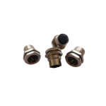 4PIN M12 BULKHEAD FRONT NUT 16*1.5 4P MALE D CODE CONNECTOR