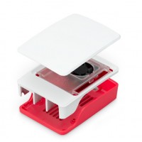 Official Raspberry Pi 5 Case Red-White Official Raspberry Pi 5 Case Red-White