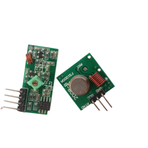 RF Transmitter and Receiver 4 Pin 433MHz Wireless Module (GREEN) RF Transmitter and Receiver 4 Pin 433MHz Wireless Module (GREEN)