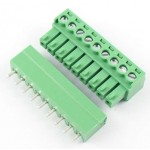 9 Pin 3.81mm Male & Female Combicon Connector Straight