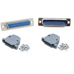 DB25 Male/Female Connector With Cover