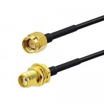 SMA Male To SMA Female Cable 1.5mtr Length RG58 